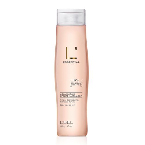 Agua Micelar Desmaquillante Essential con Efecto Iluminador 180ml